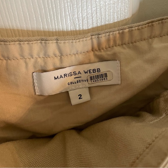 Marissa Webb Collective Rylan Canvas Brunch Jumpsuit in Sandshell size 2 - Picture 5 of 10